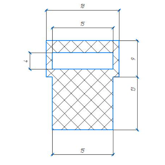 Силиконовый профиль №1000