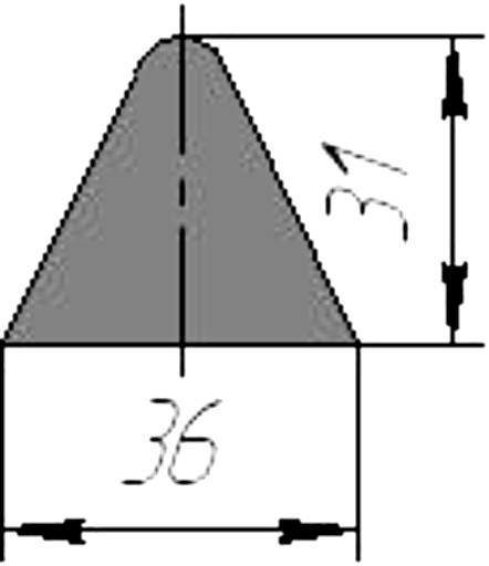 Силиконовый профиль №0109