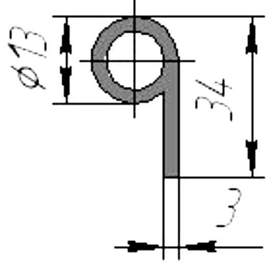 Силиконовый профиль №0082
