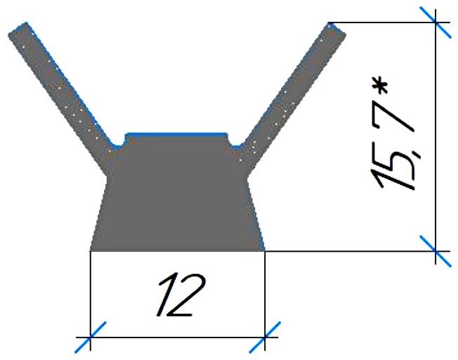 Силиконовый профиль №0566