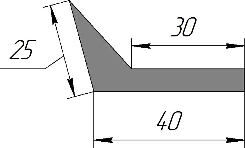Силиконовый профиль №0246
