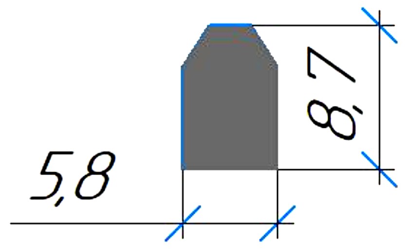 Силиконовый профиль №0645
