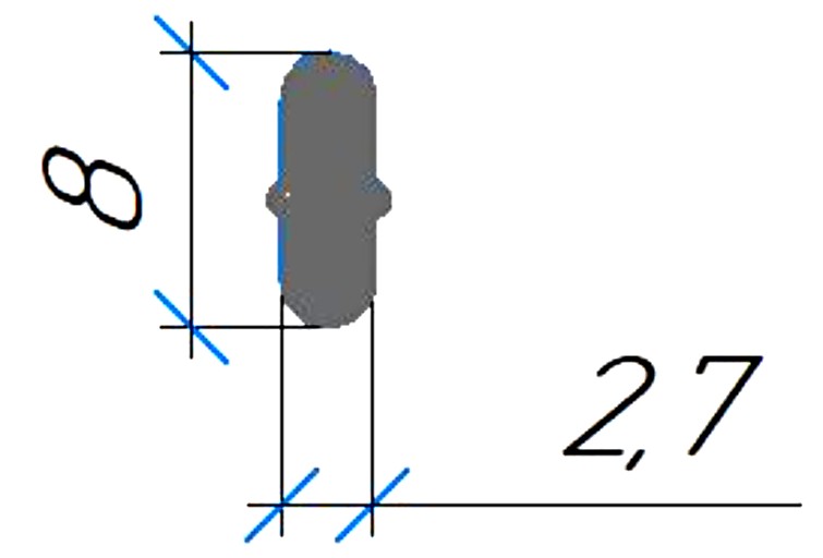 Силиконовый профиль №0545