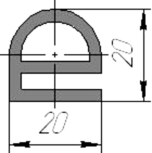 Силиконовый профиль №0092