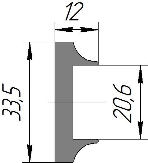 Силиконовый профиль №0137