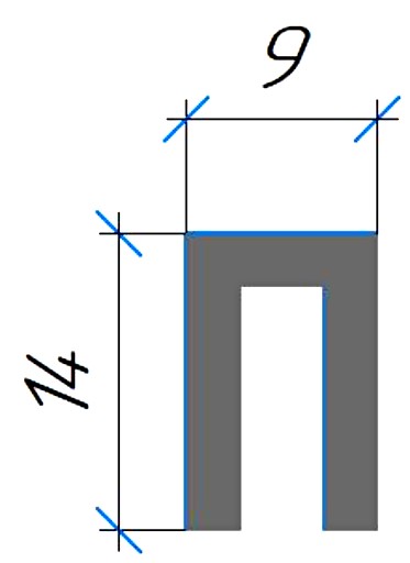 Силиконовый профиль №0564