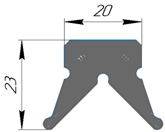 Силиконовый профиль №0335