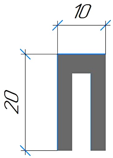 Силиконовый профиль №0658