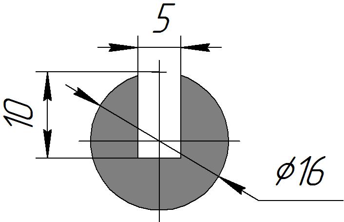 Силиконовый профиль №0152
