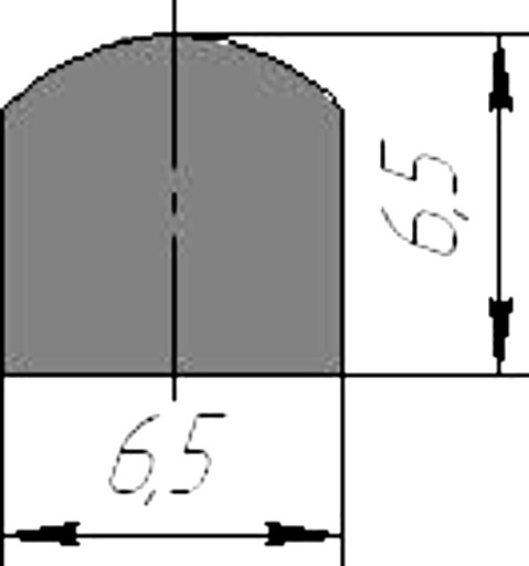 Силиконовый профиль №0085