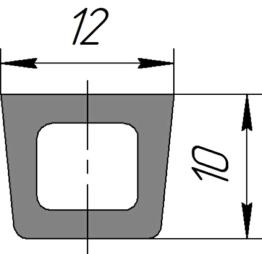 Силиконовый профиль №0209