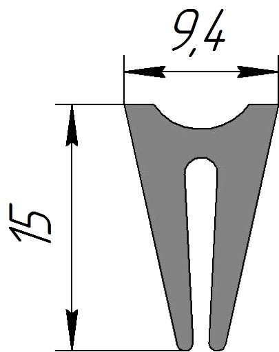 Силиконовый профиль №0171