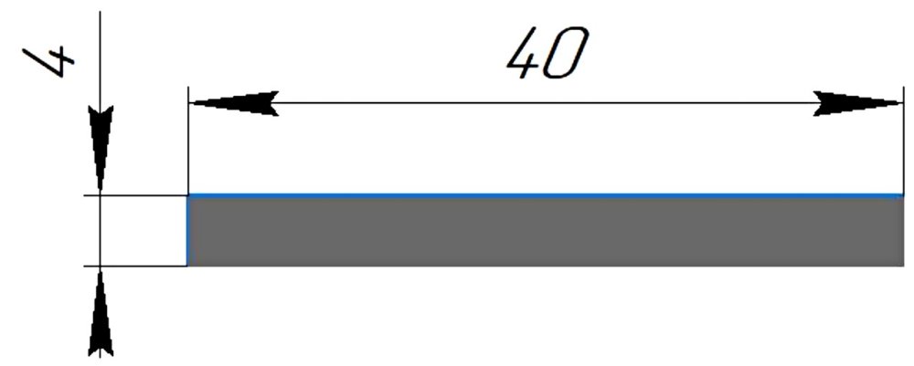 Силиконовый профиль №0318
