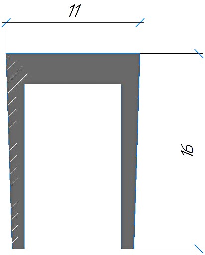 Силиконовый профиль №0499