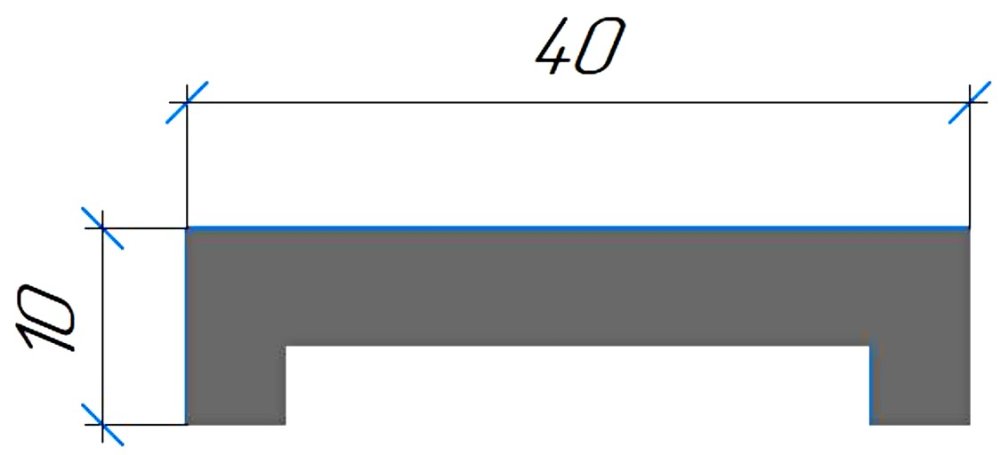 Силиконовый профиль №0687