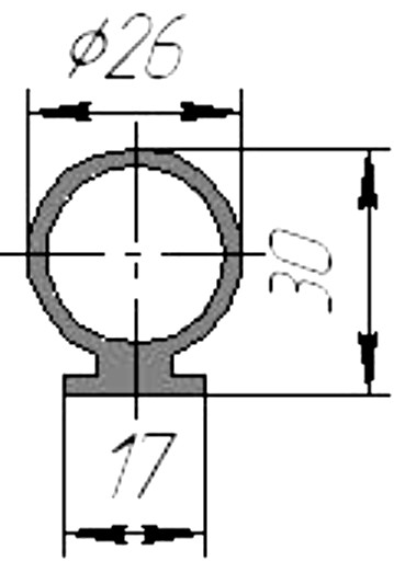 Силиконовый профиль №0089