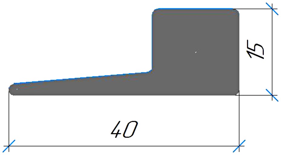 Силиконовый профиль №0689