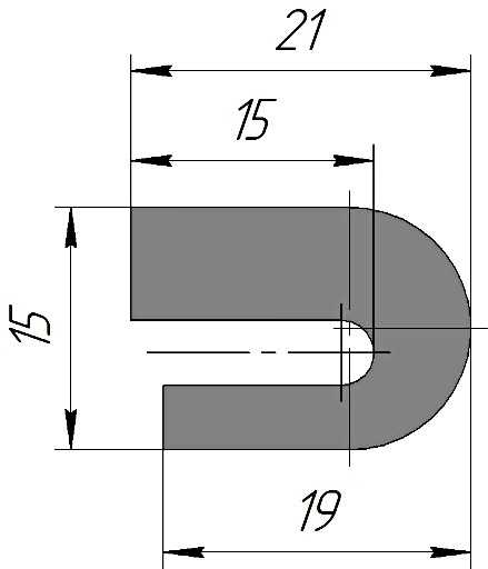 Силиконовый профиль №0167