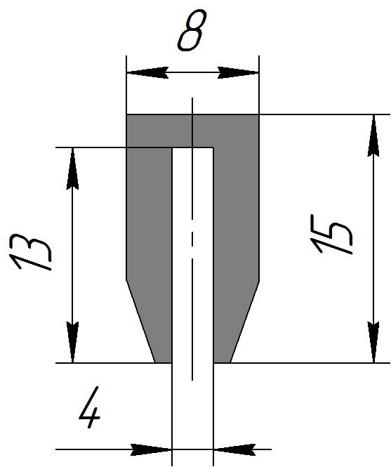 Силиконовый профиль №0160