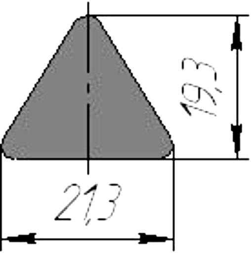 Силиконовый профиль №0041