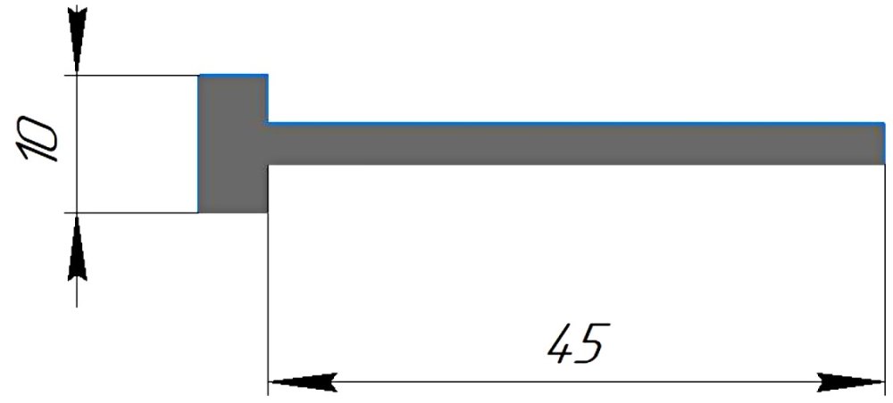 Силиконовый профиль №0497