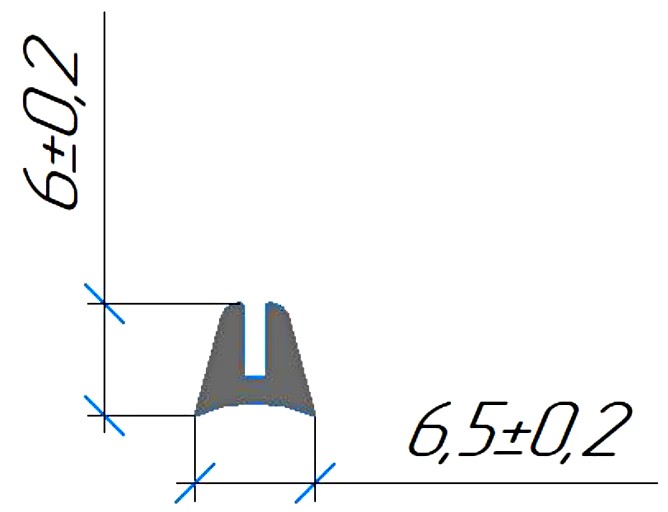 Силиконовый профиль №0763