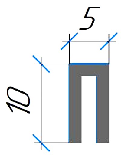 Силиконовый профиль №0647