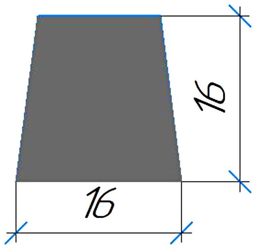 Силиконовый профиль №0605