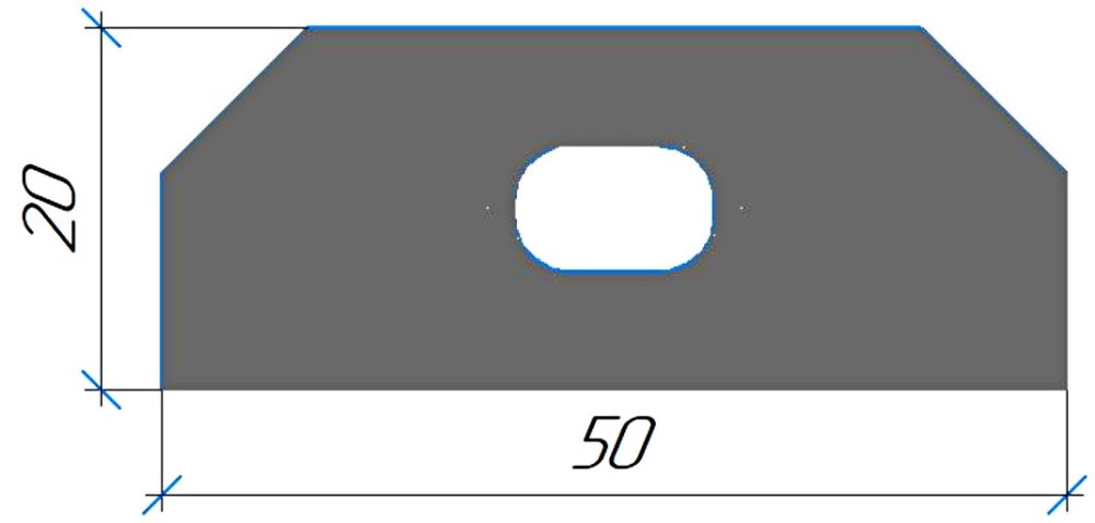 Силиконовый профиль №0621