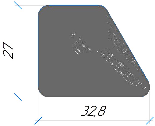 Силиконовый профиль №0725
