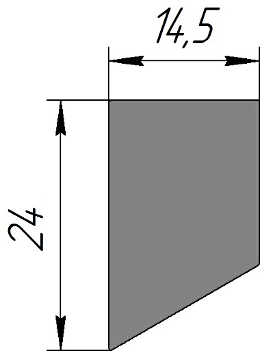 Силиконовый профиль №0175