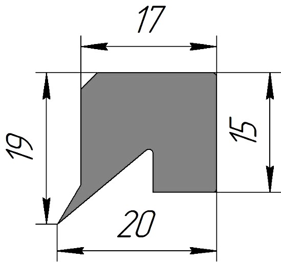 Силиконовый профиль №0224