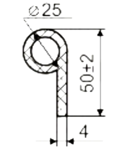 Силиконовый профиль №0096