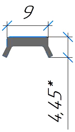 Силиконовый профиль №0729