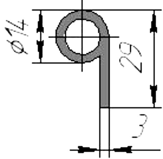 Силиконовый профиль №0103