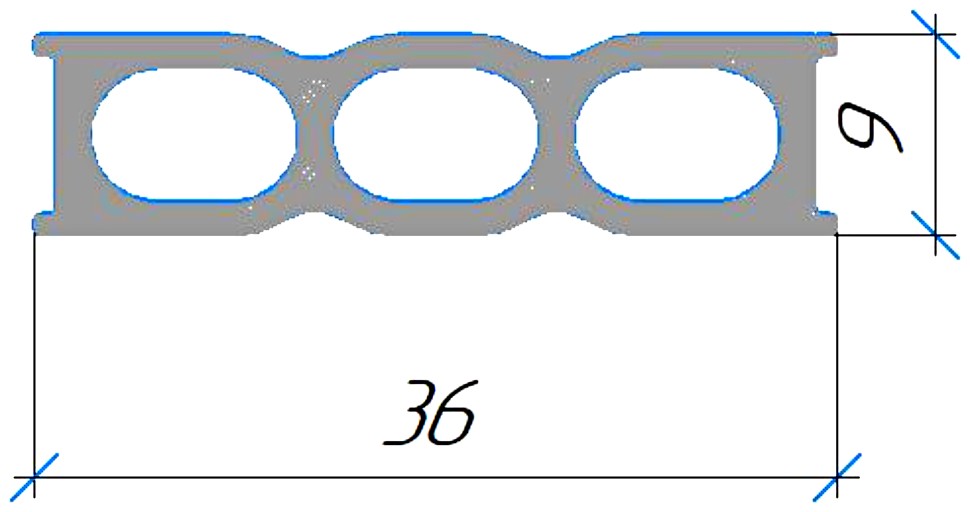 Силиконовый профиль №0343