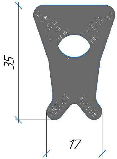 Силиконовый профиль №0532