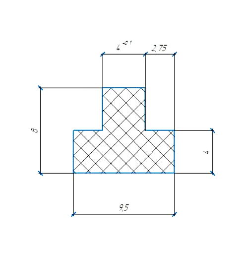 Силиконовый профиль №0792