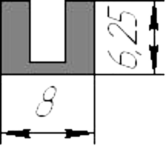 Силиконовый профиль №0075