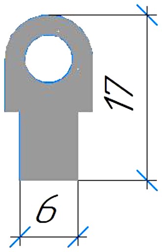 Силиконовый профиль №0368