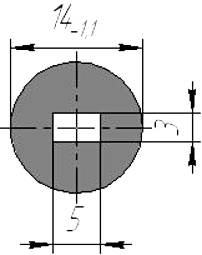 Силиконовый профиль №0065