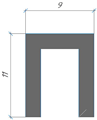 Силиконовый профиль №0494