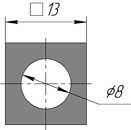 Силиконовый профиль №0256