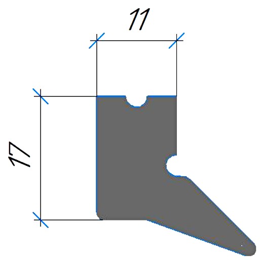 Силиконовый профиль №0654