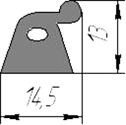 Силиконовый профиль №0046