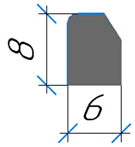 Силиконовый профиль №0606