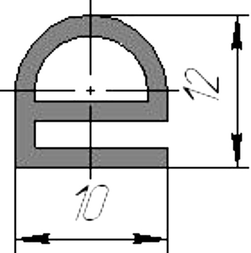 Силиконовый профиль №0020