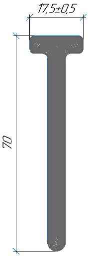 Силиконовый профиль №0744
