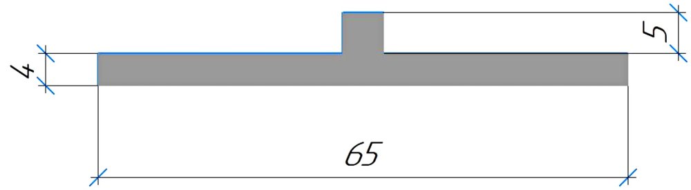 Силиконовый профиль №0370