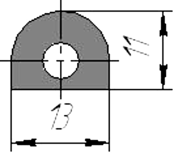 Силиконовый профиль №0071